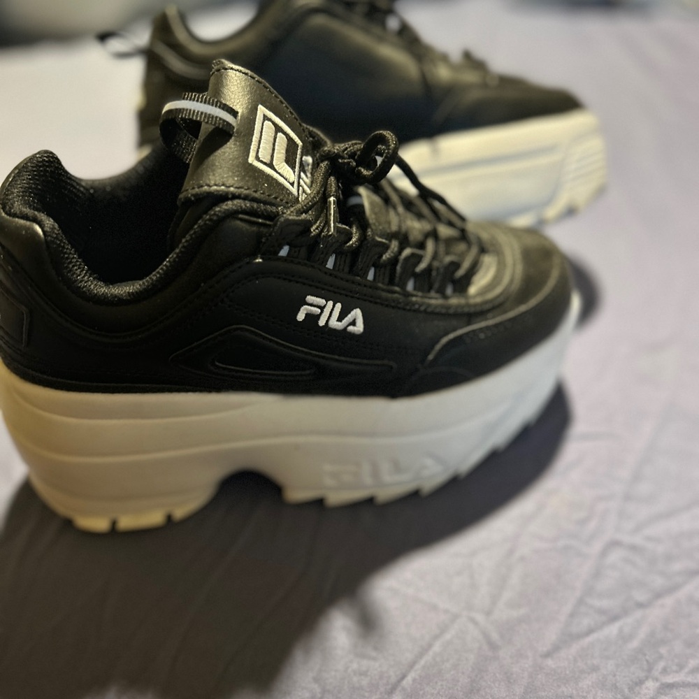 Fila Monochrome Platform Sneakers
